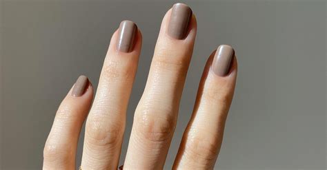 taupe nail color chart